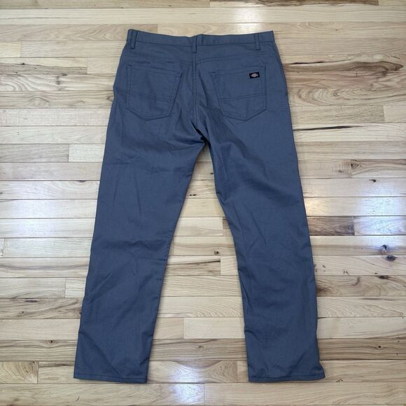 Dickies Flexible and Durable Men Gray Slim Taper Pant Size 36x30 (measure 36x29) - Picture 2 of 4
